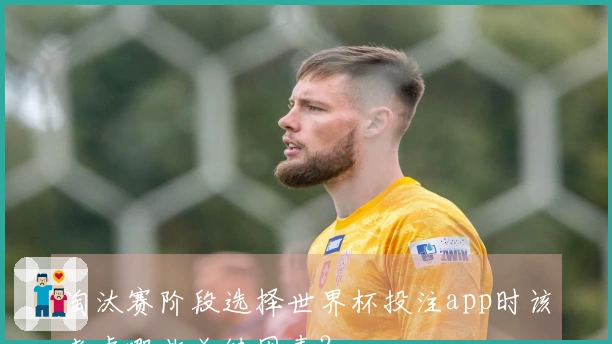 淘汰赛阶段选择世界杯投注app时该考虑哪些关键因素？