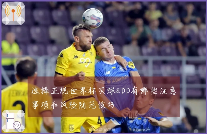 选择正规世界杯买球app有哪些注意事项和风险防范技巧