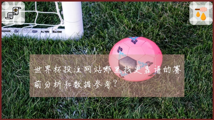 世界杯投注网站哪里找更靠谱的赛前分析和数据参考？