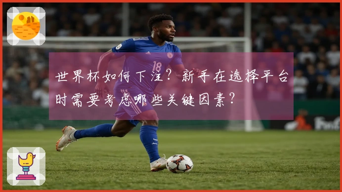 世界杯如何下注？新手在选择平台时需要考虑哪些关键因素？